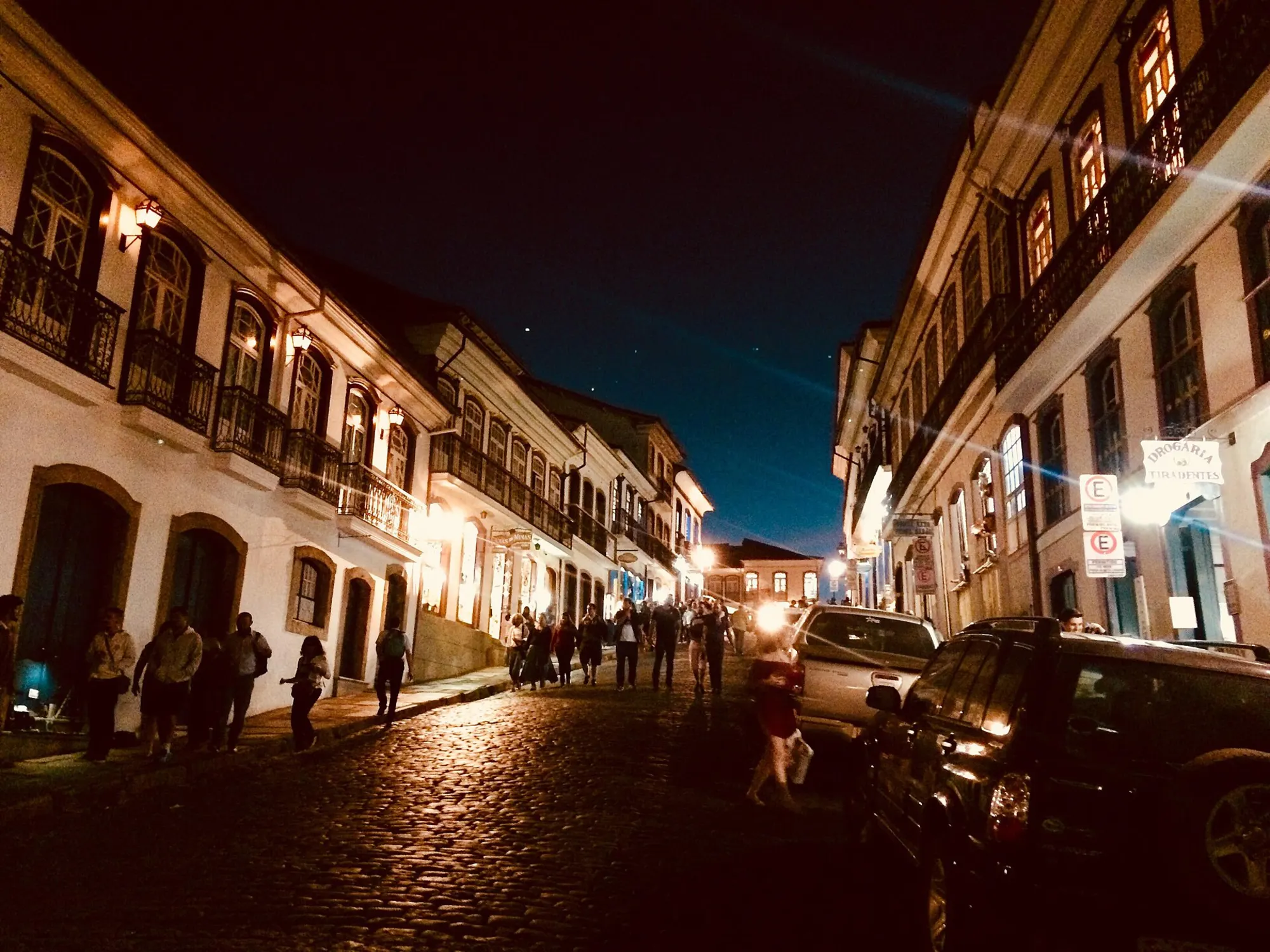 Ouro Preto at night